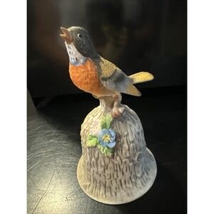 Vintage! TOWLE Fine Bone China Singing DREAM BIRD BELL approx. 4.5" tall